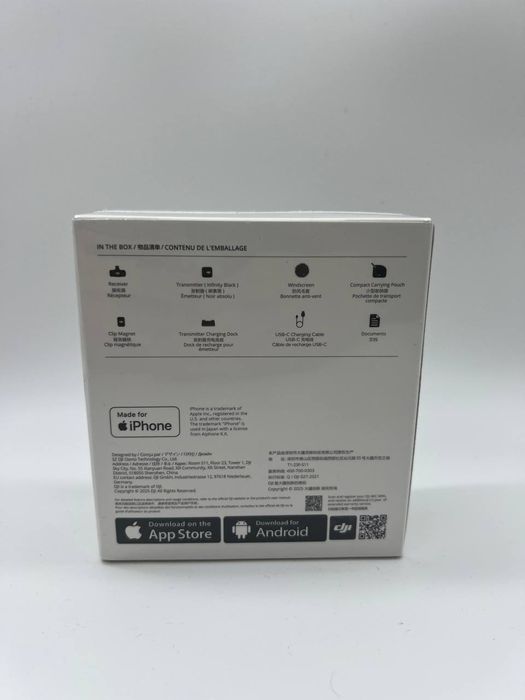 Запаковані DJI Mic Mini Mobile 1 TX + 1 Mobile RX lighting
