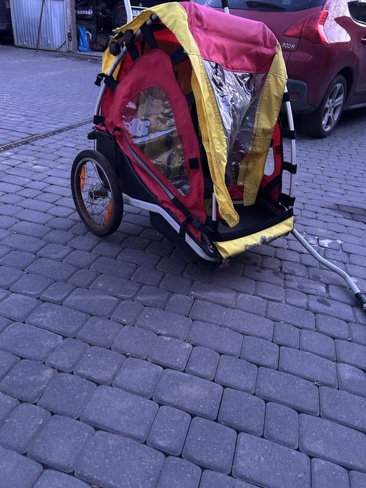 Riksza przyczepka rowerowa