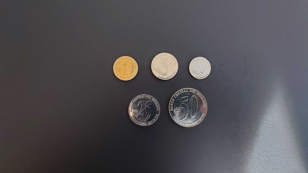 Ekwador - zestaw monet