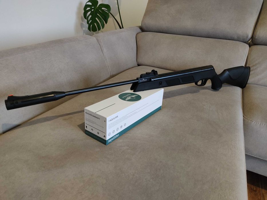 Carabina De Pressão Black Hawk 4.5 Gas Ram 70kg+Mira telescopica