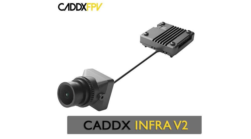 Caddx Infra V2 1500TVL + AI BOX камера нічного бачення для FPV дронів