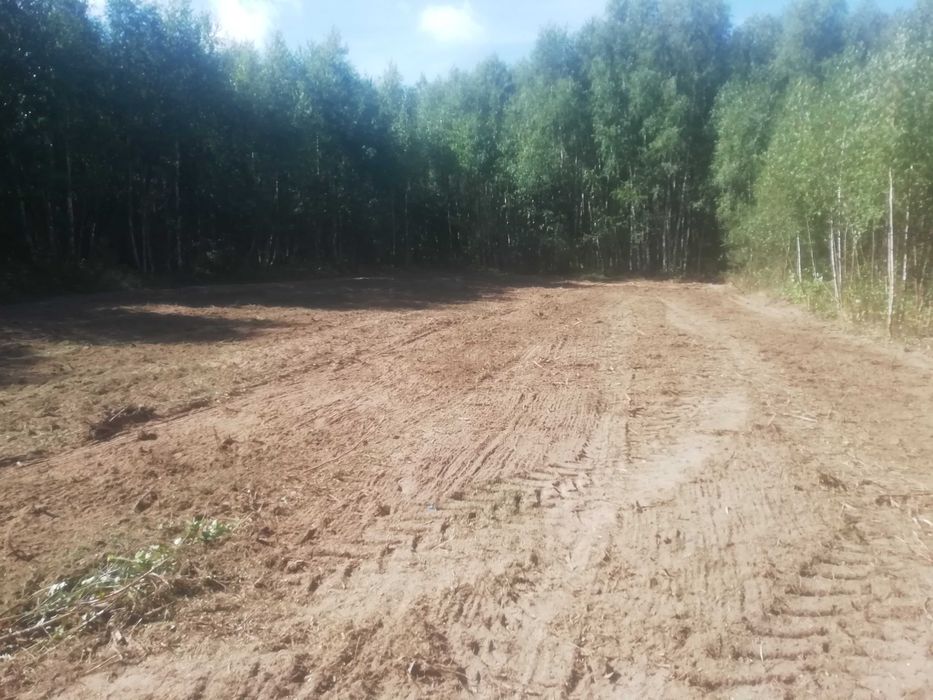 Mulczer leśny Oczyszczenie działki działek  terenu