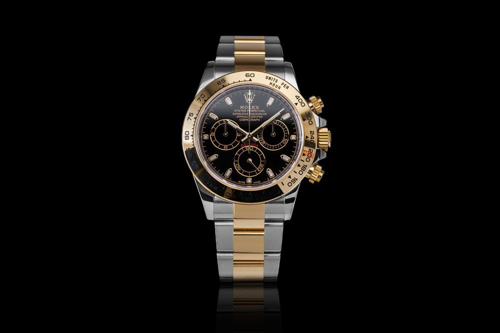 Zegarek Rolex Cosmograph Daytona 40mm czarna tarcza
