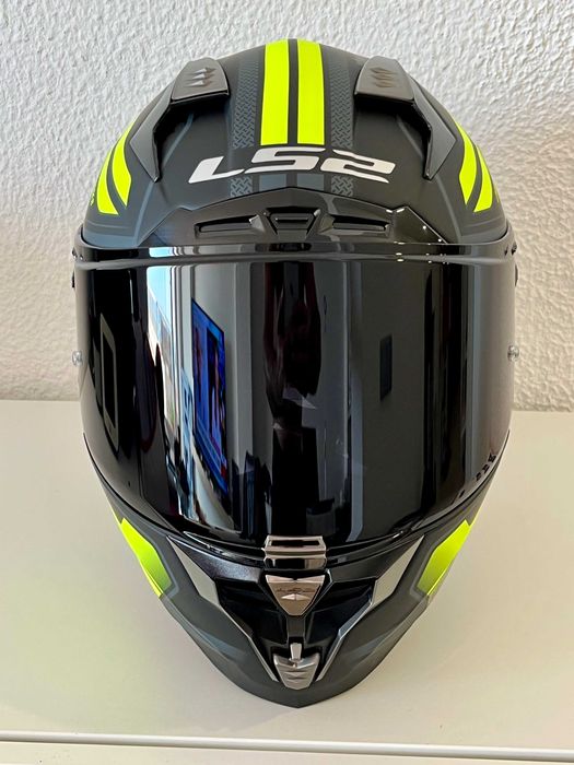 Capacete NOVO LS2 Challenger Matt Black/Fluo(44% Desconto) Em XL e XXL