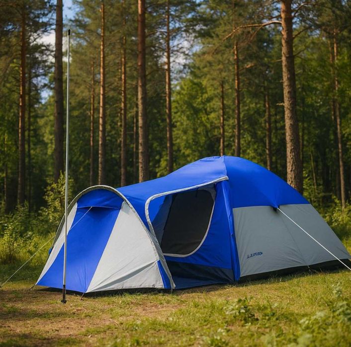 Namiot Wodoodporny Turystyczny Kempingowy Wodoodporny 3 osobowy Mocny