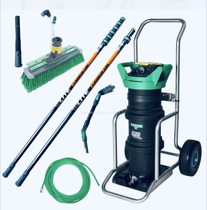 ZESTAW HydroPower Ultra LC - Carbon 24k 11,9 m - system do mycia okien