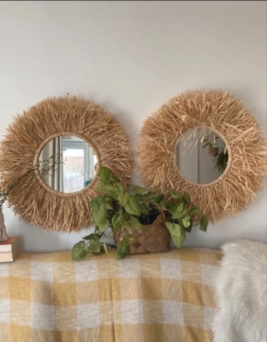 Lusto okragłe  rafii  60 cm