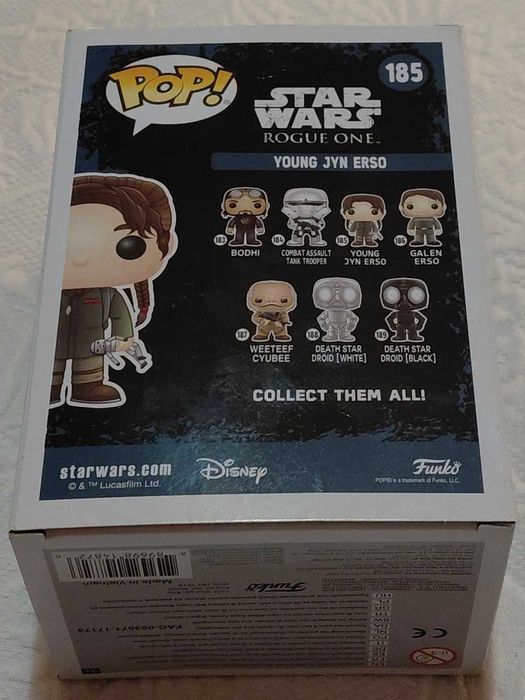 funko pop star wars 185 young jyn erso