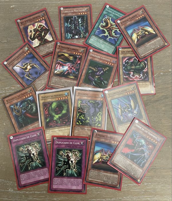 Cartas Yu-Gi-Oh portugues/espanhol