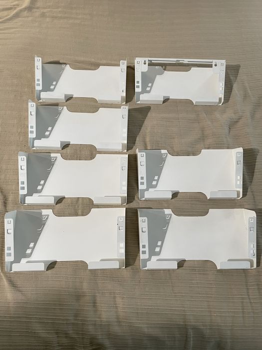 Porta revistas parede branca ikea (KVISSLE)