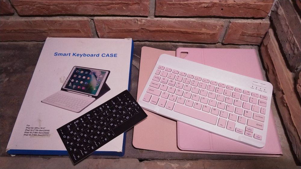 Amazon! Smart чохол клавіатура до Apple iPad 7/8/9, Air 3, Pro 10,5"