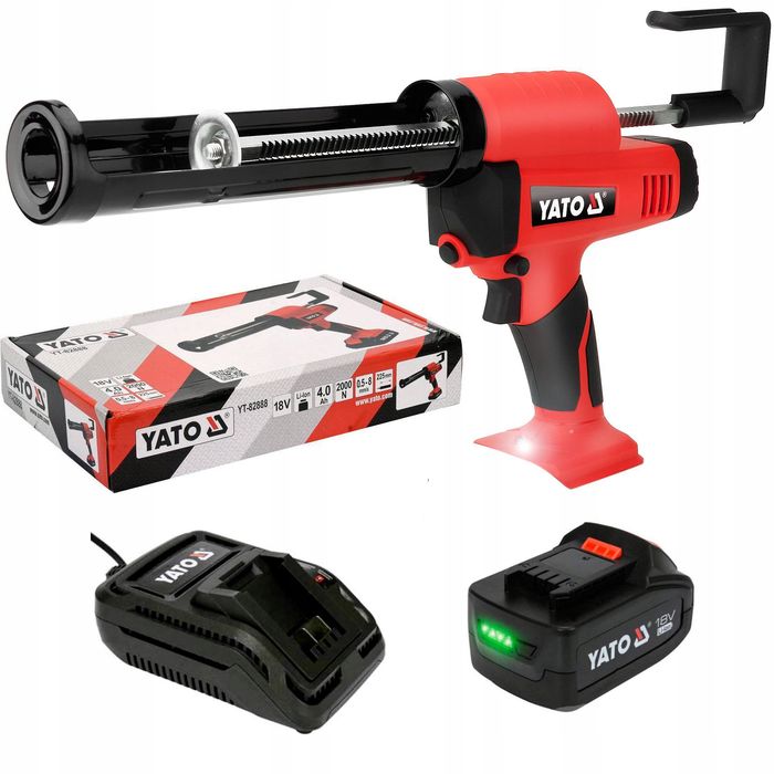 Pistolet Do Silikonu I Kleju 18V  Zestaw              Yato