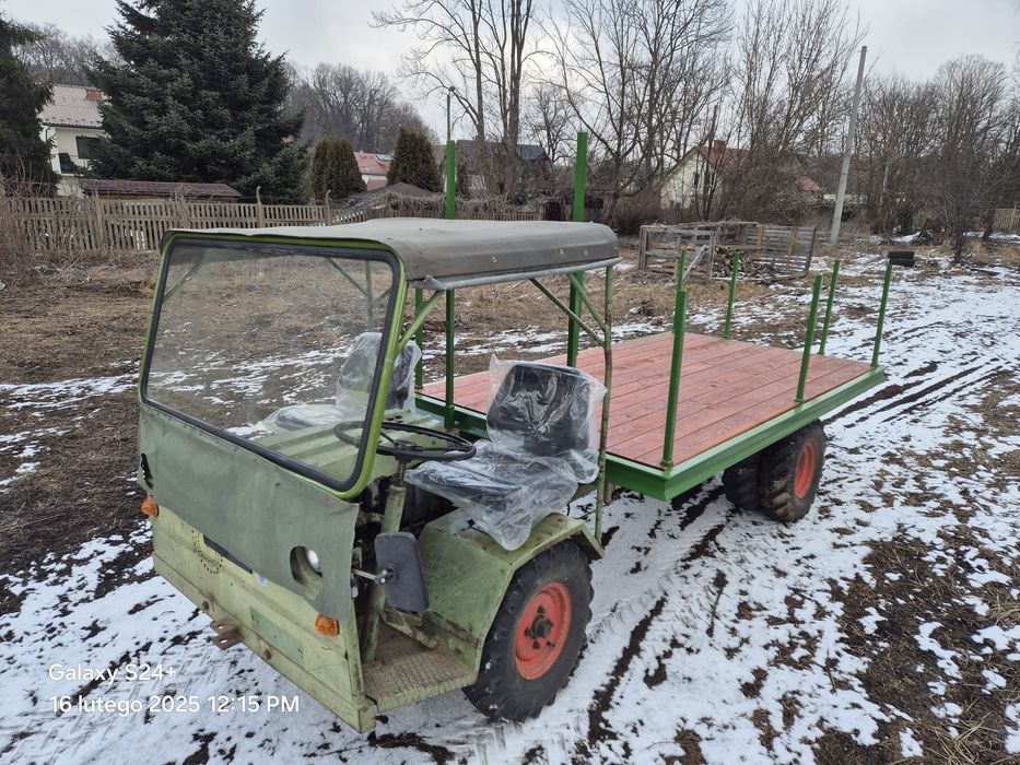 Schilter aebi pojazd ciągnik traktor górski wozidło do lasu drewna 4x4