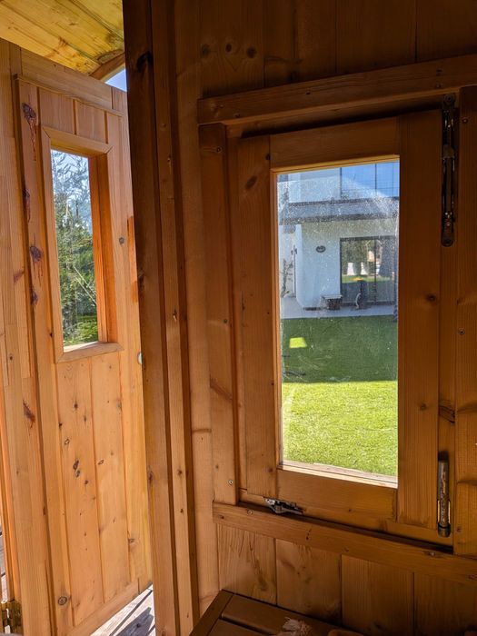 Wood sauna 6 seat, harvia