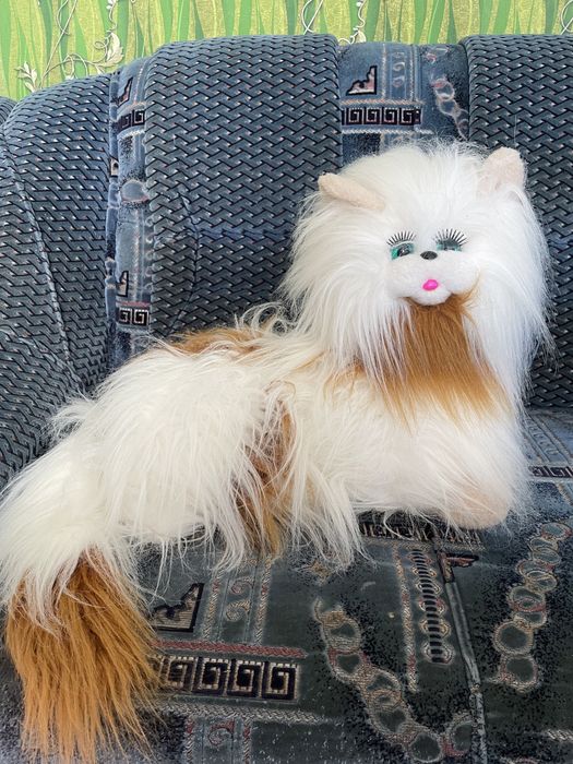 М’яка іграшка котик!