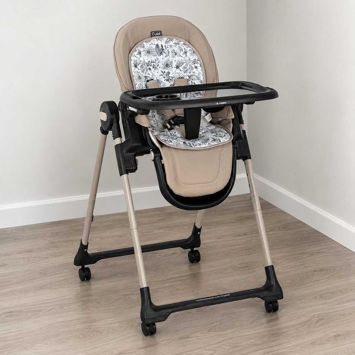 Стільчик для годування El Camino Crystal (ME 1037-B Beige)