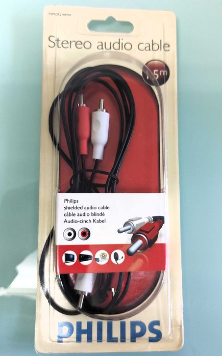 Cabo Audio Stereo Philips - Novo
