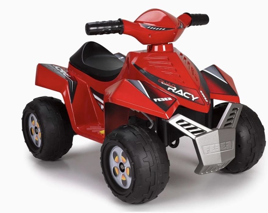 Moto Elétrica Infantil Feber Quad Racy — 6V — Excelente Estado