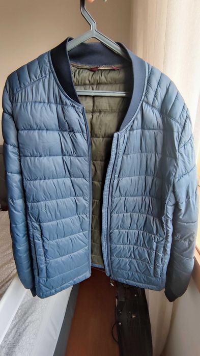 Casaco almofadado Azul Marinho