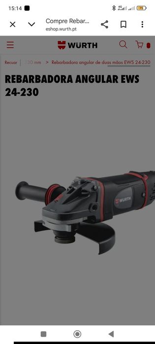 Rebarbadora Wurth EWS 24-230