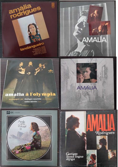 vinil + cd + dvd: Amália Rodrigues