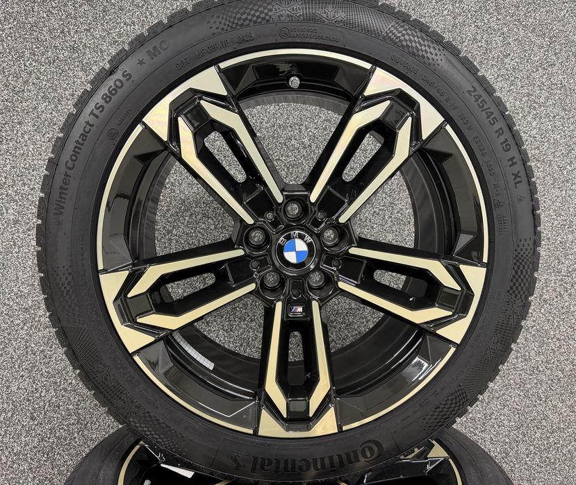 Nowe oryginalne koła zimowe alufelgi BMW X1 U11 X2 U10 871M Night Gold