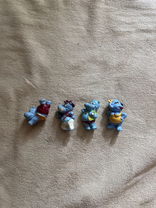 Hipopotamy z kinder niespodzianki 1990