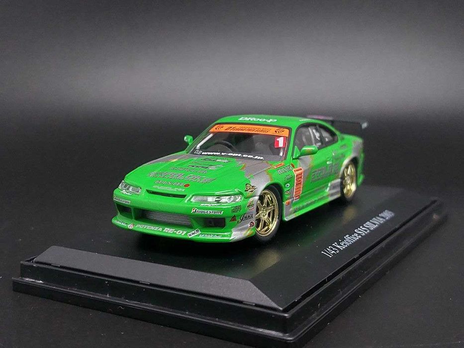 Масштабна модель 1/43 Nissan Silvia S15 Keioffice D1 Granprix від DISM