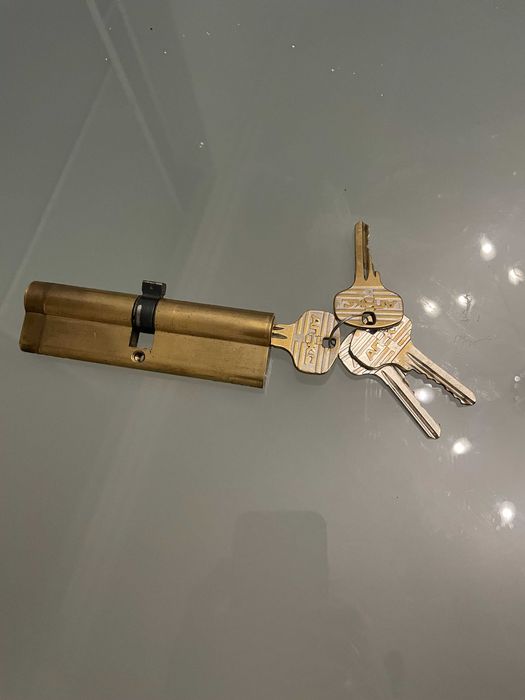 Цилиндр (личинка) 110 мм. замка Апекс, 50х60, ключ-ключ, латунь