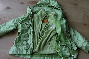 Wiosenna kurtka z polarem 2 w1