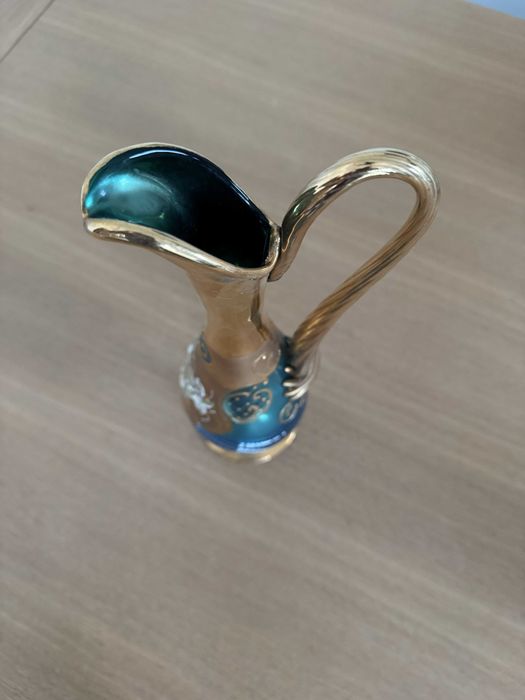 Jarro e Copos em vidro de Murano