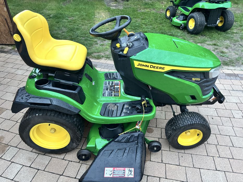 JOHN DEERE S170 24 KM traktorek kosiarka USA duże koła