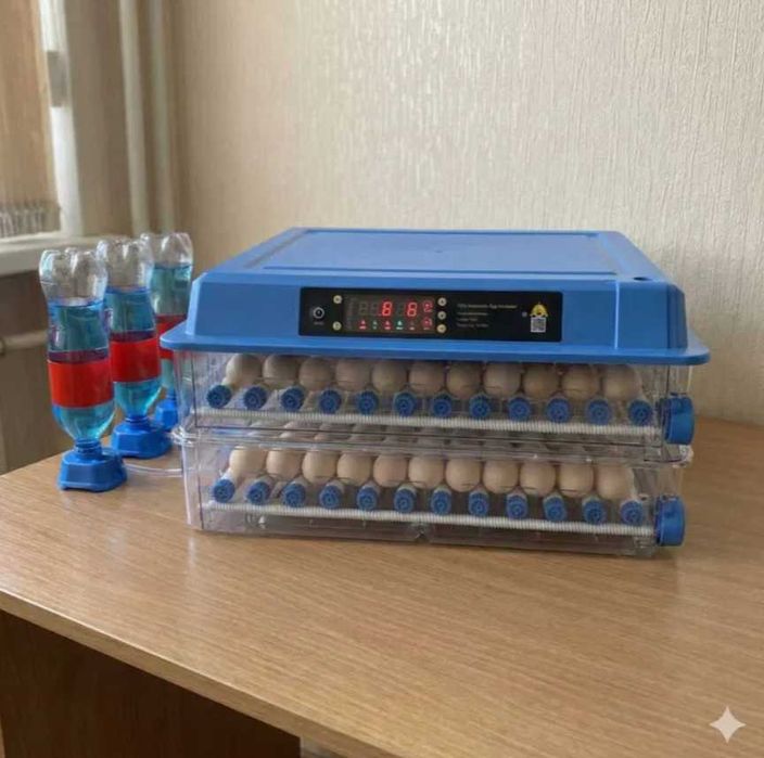 АКЦІЯ! Инкубатор автоматический 12/220В роликовый Інкубатор роликовий