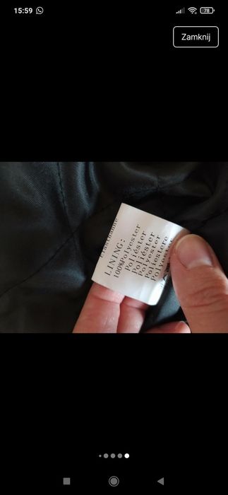 Kurtka zamszowa męska z kożuszkiem