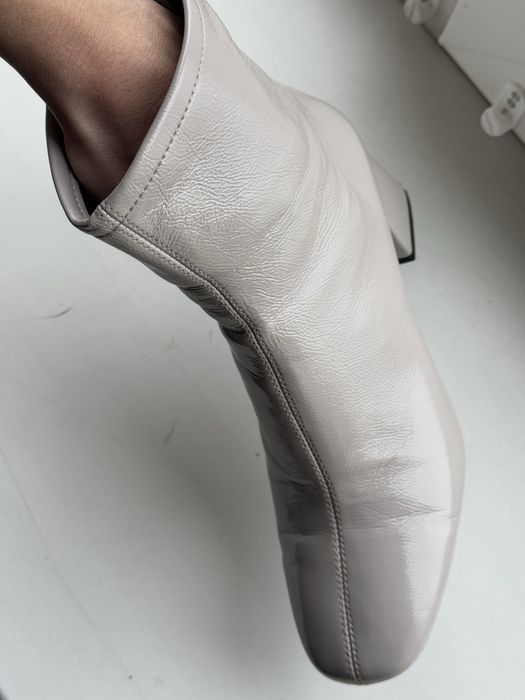 Лакові ботинки черевики zara
