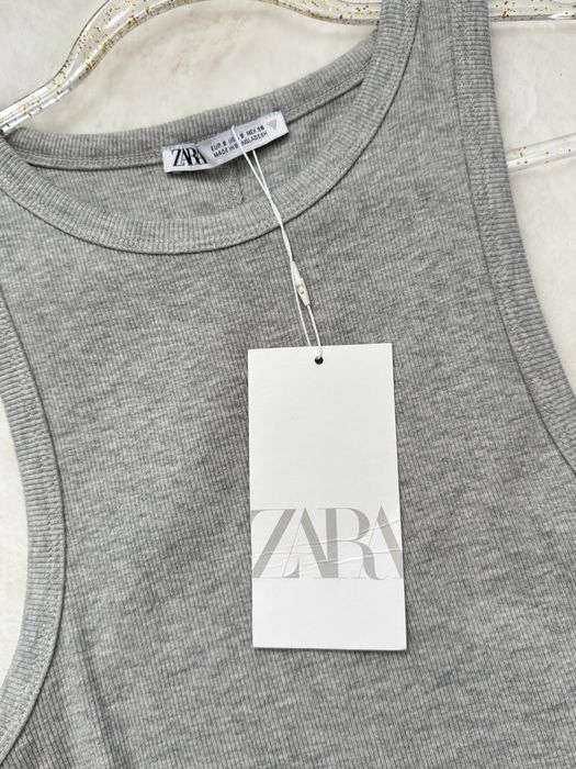 Майка в рубчик топ zara S жіночий