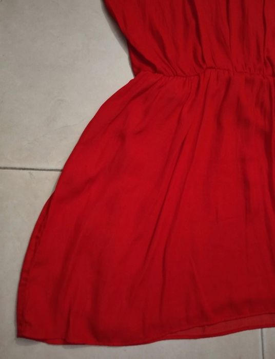Vestido Vermelho Zara