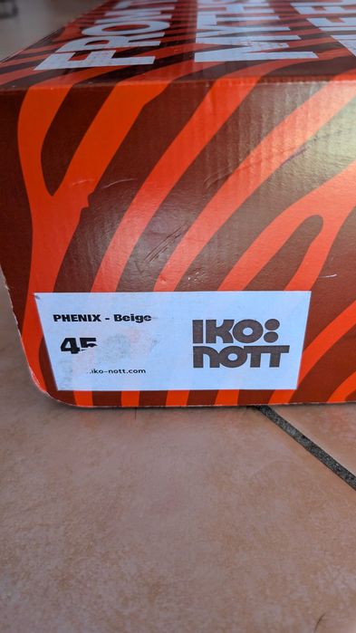 Sapatilhas IKO:NOTT Phenix Beige - 45 - Como Novos