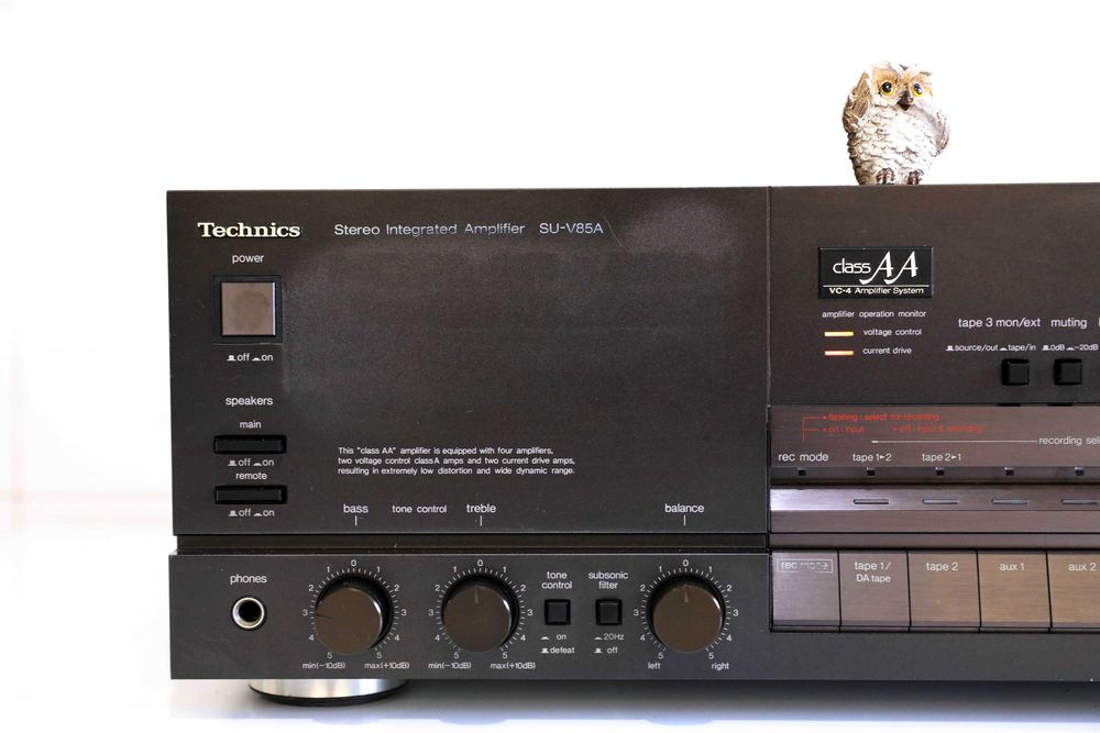 Technics SU.V85A amplificador com 100 watts RMS