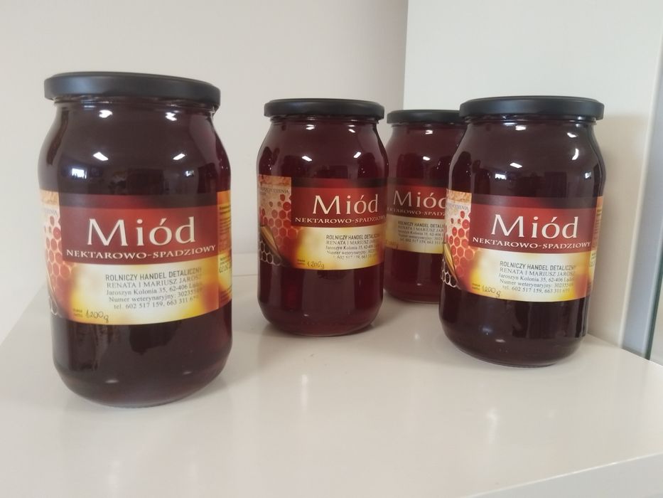 Miód Nektarowo - spadziowy 1200g