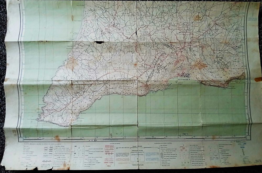 Cartas Militares de Portugal - escala 1: 25 000