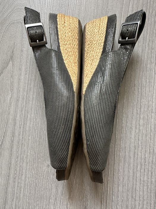 Босоножки эспадрильи ara кожа 39-40р