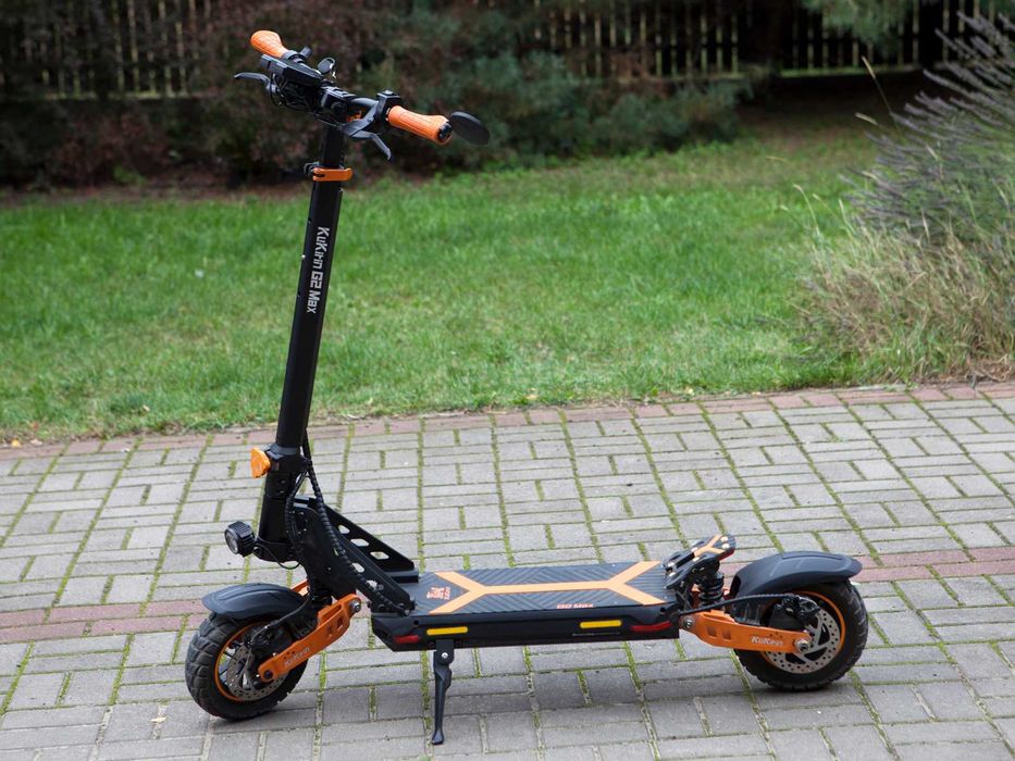 Hulajnoga KuKirin G2 Max alarm i fizyczna blokadą on/off - stan bdb