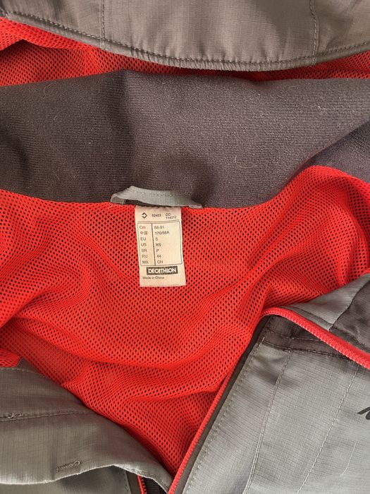 Męska kurtka przeciwdeszczowa decathlon r.s