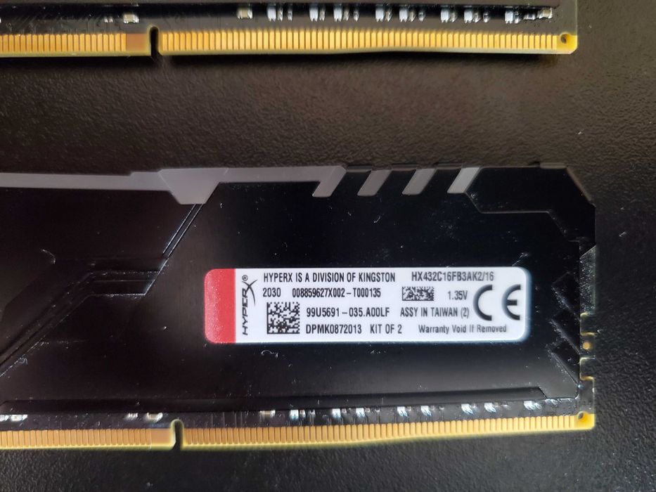 Оперативна пам’ять HyperX Fury DDR4-3200 16Gb(2x8) (HX432C16FB3AK2/16)
