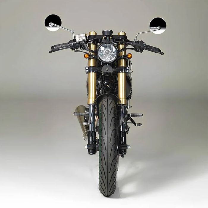 Conjunto de 4 piscas LED homologados moto cafe racer scrambler