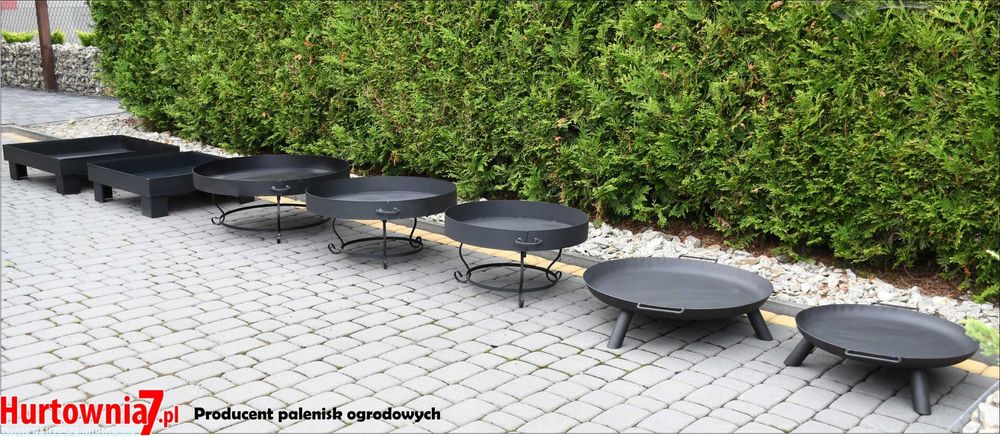 RUSZT NIERDZEWNY FI 60 wiszący na grilla trójnóg okrągły grillowy