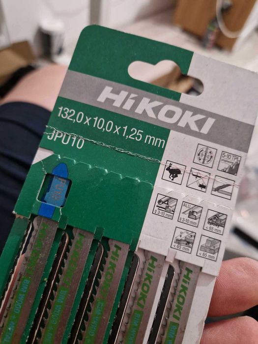 noże do wyżynarki wyzynarki noże HIKOKI HITATCHI nowe 132x 10 x 1,25