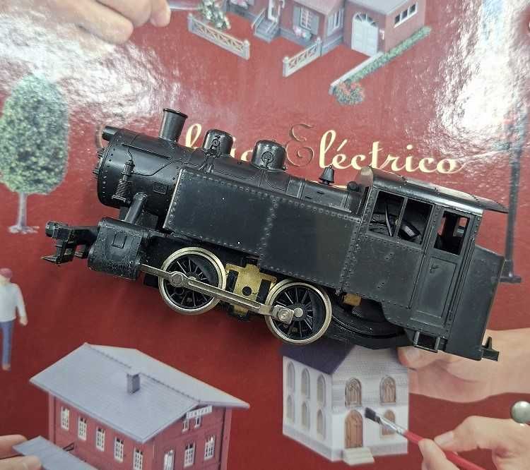 Locomotiva a vapor escala HO modelismo