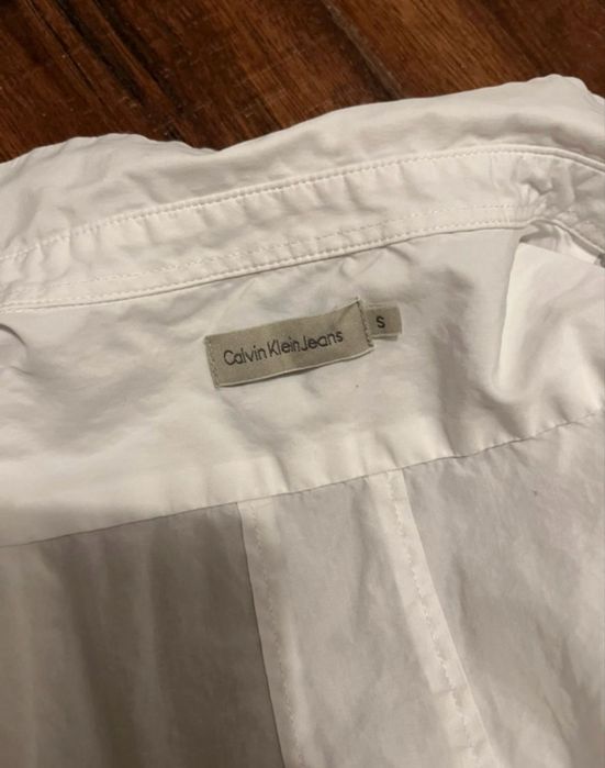 Biała koszula Calvin Klein